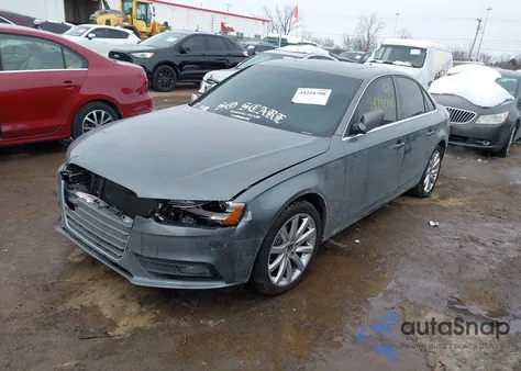 2013 Audi A4 2.0T Premium z USA, uszkodzony, nr VIN WAUFFAFL8DN036606